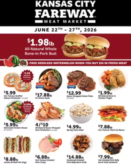 Fareway catalogue in Mission KS | Exclusive bargains | 2026-06-22T00:00:00.000Z - 2026-06-27T00:00:00.000Z