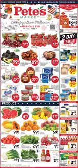 Pete's Fresh Market catalogue | Wide range of offers | 2026-06-24T00:00:00.000Z - 2026-06-30T00:00:00.000Z