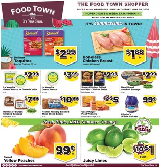 Food Town catalogue | FoodTownInStoreAd | 2026-06-24T00:00:00.000Z - 2026-06-30T00:00:00.000Z