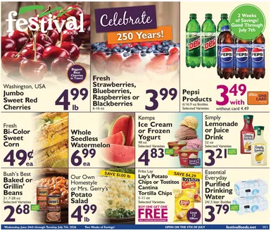 Festival Foods catalogue | Festival Foods weekly ad | 2026-06-24T00:00:00.000Z - 2026-07-07T00:00:00.000Z