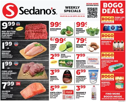 Sedano's catalogue | Sedano's weekly ad | 2026-06-24T00:00:00.000Z - 2026-06-30T00:00:00.000Z