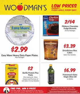 Woodman's catalogue | Exclusive bargains | 2026-06-25T00:00:00.000Z - 2026-07-01T00:00:00.000Z