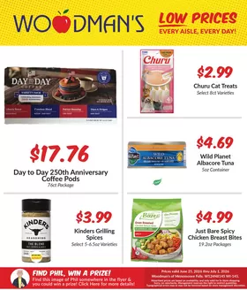 Woodman's catalogue | Exclusive bargains | 2026-06-25T00:00:00.000Z - 2026-07-01T00:00:00.000Z