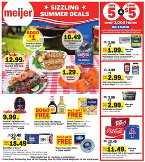 Meijer catalogue in Dimondale MI | Exclusive deals for our customers | 2026-06-24T00:00:00.000Z - 2026-06-30T00:00:00.000Z