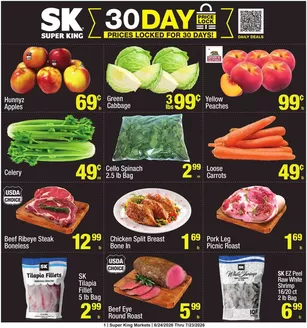 Super King Markets catalogue | Weekly add Super King Markets | 2026-06-24T00:00:00.000Z - 2026-07-23T00:00:00.000Z