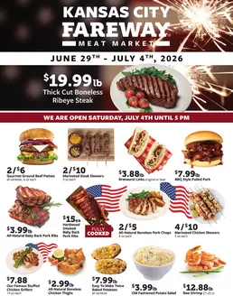 Fareway catalogue | Discounts and promotions | 2026-06-29T00:00:00.000Z - 2026-07-04T00:00:00.000Z