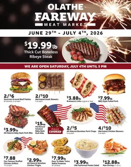 Fareway catalogue | Attractive special offers for everyone | 2026-06-29T00:00:00.000Z - 2026-07-04T00:00:00.000Z
