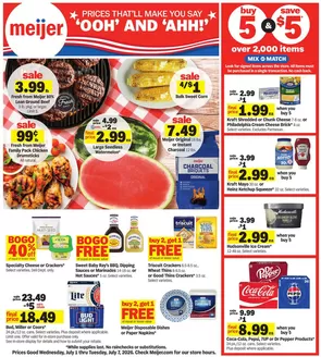 Meijer catalogue | Top deals for all customers | 2026-07-01T00:00:00.000Z - 2026-07-07T00:00:00.000Z