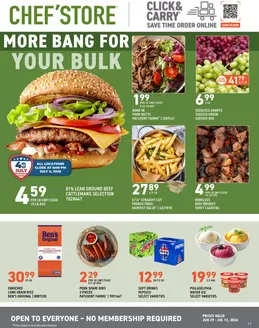 Chef'Store catalogue | Offers for bargain hunters | 2026-06-29T00:00:00.000Z - 2026-07-12T00:00:00.000Z