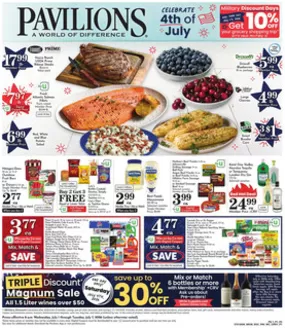 Pavilions catalogue in Healdsburg CA | Weekly Ad | 2026-07-01T00:00:00.000Z - 2026-07-07T00:00:00.000Z