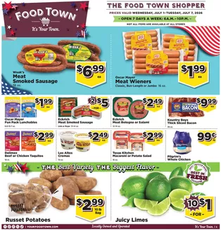 Food Town catalogue | FoodTownInStoreAd | 2026-07-01T00:00:00.000Z - 2026-07-07T00:00:00.000Z
