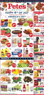 Pete's Fresh Market catalogue | Top deals and discounts | 2026-07-01T00:00:00.000Z - 2026-07-07T00:00:00.000Z