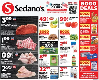 Sedano's catalogue | Sedano's weekly ad | 2026-07-01T00:00:00.000Z - 2026-07-07T00:00:00.000Z