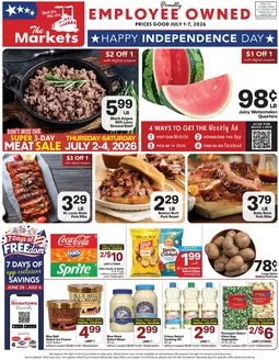 The Markets catalogue | The Markets weekly ad | 2026-07-01T00:00:00.000Z - 2026-07-07T00:00:00.000Z