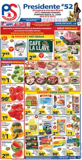 Presidente catalogue | Top deals and discounts | 2026-07-01T00:00:00.000Z - 2026-07-31T00:00:00.000Z