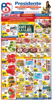 Presidente catalogue | Current bargains and offers | 2026-07-01T00:00:00.000Z - 2026-07-31T00:00:00.000Z