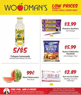 Woodman's catalogue | Woodman's weekly ad | 2026-07-02T00:00:00.000Z - 2026-07-08T00:00:00.000Z
