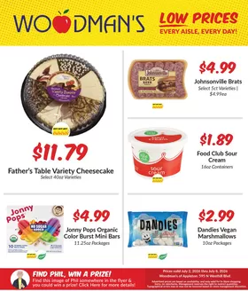 Woodman's catalogue | Offers for bargain hunters | 2026-07-02T00:00:00.000Z - 2026-07-08T00:00:00.000Z