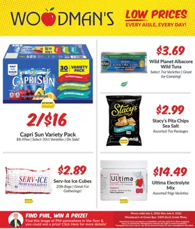Woodman's catalogue | Our best offers for you | 2026-07-02T00:00:00.000Z - 2026-07-08T00:00:00.000Z