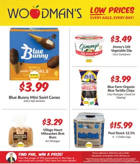 Woodman's catalogue | Discover attractive offers | 2026-07-02T00:00:00.000Z - 2026-07-08T00:00:00.000Z