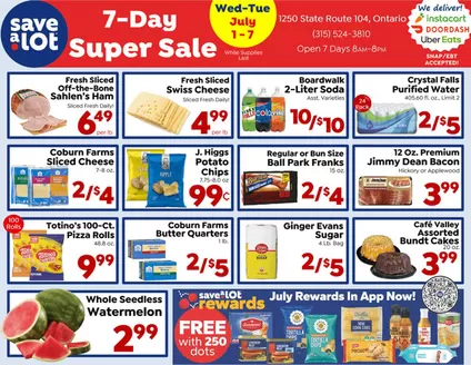 Save a Lot catalogue in Bowmansville NY | Current deals and offers | 2026-07-01T00:00:00.000Z - 2026-07-07T00:00:00.000Z