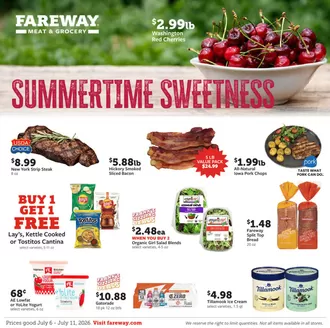 Fareway catalogue | Exclusive bargains | 2026-07-06T00:00:00.000Z - 2026-07-11T00:00:00.000Z