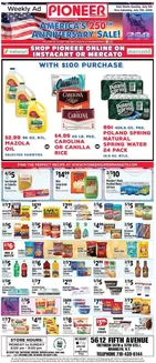 Pioneer Supermarkets catalogue | Attractive special offers for everyone | 2026-07-05T00:00:00.000Z - 2026-07-11T00:00:00.000Z