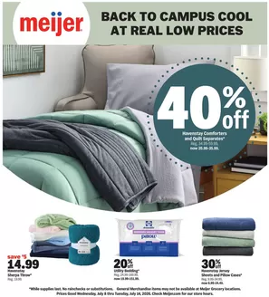 Meijer catalogue | Pullout GM | 2026-07-08T00:00:00.000Z - 2026-07-14T00:00:00.000Z