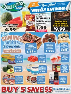 Sullivan's Foods catalogue | Top offers for all bargain hunters | 2026-07-08T00:00:00.000Z - 2026-07-14T00:00:00.000Z