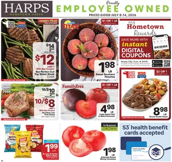 Harp's Market catalogue | Harp's Market weekly ad | 2026-07-08T00:00:00.000Z - 2026-07-14T00:00:00.000Z