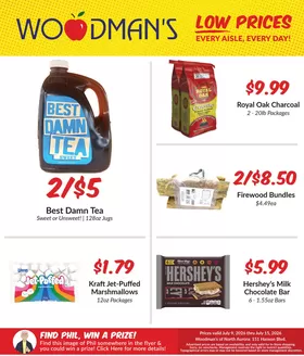 Woodman's catalogue | Great offer for bargain hunters | 2026-07-09T00:00:00.000Z - 2026-07-15T00:00:00.000Z
