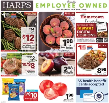 Harp's Market catalogue | Discover attractive offers | 2026-07-08T00:00:00.000Z - 2026-07-14T00:00:00.000Z