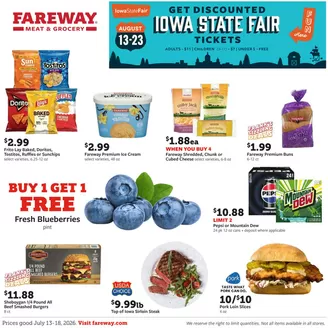 Fareway catalogue | Top offers for all bargain hunters | 2026-07-13T00:00:00.000Z - 2026-07-18T00:00:00.000Z