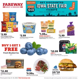 Fareway catalogue | Great offer for bargain hunters | 2026-07-13T00:00:00.000Z - 2026-07-18T00:00:00.000Z