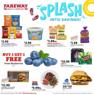 Fareway catalogue | Our best deals for you | 2026-07-13T00:00:00.000Z - 2026-07-18T00:00:00.000Z