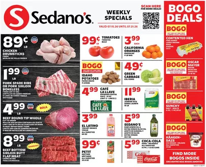 Sedano's catalogue | Sedano's weekly ad | 2026-07-15T00:00:00.000Z - 2026-07-21T00:00:00.000Z