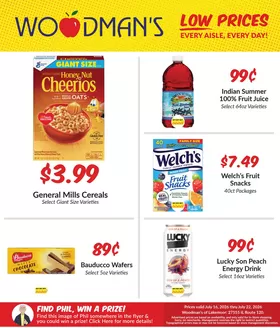 Woodman's catalogue | Top deals for all customers | 2026-07-16T00:00:00.000Z - 2026-07-22T00:00:00.000Z