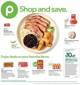 Publix catalogue | Current deals and offers | 2026-07-16T00:00:00.000Z - 2026-07-22T00:00:00.000Z