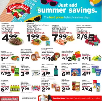 Hannaford catalogue | Offers for bargain hunters | 2026-07-19T00:00:00.000Z - 2026-07-25T00:00:00.000Z