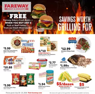 Fareway catalogue in Sheffield IA | Top offers for all bargain hunters | 2026-07-20T00:00:00.000Z - 2026-07-25T00:00:00.000Z