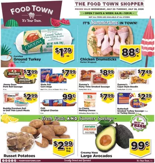Food Town catalogue | FoodTownInStoreAd | 2026-07-22T00:00:00.000Z - 2026-08-05T00:00:00.000Z
