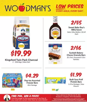 Woodman's catalogue | Current deals and offers | 2026-07-23T00:00:00.000Z - 2026-07-29T00:00:00.000Z
