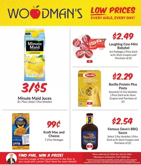 Woodman's catalogue | Great offer for bargain hunters | 2026-07-23T00:00:00.000Z - 2026-07-29T00:00:00.000Z