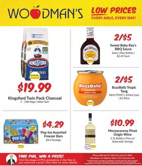 Woodman's catalogue | Attractive special offers for everyone | 2026-07-23T00:00:00.000Z - 2026-07-29T00:00:00.000Z