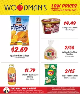 Woodman's catalogue | Special offers for you | 2026-07-23T00:00:00.000Z - 2026-07-29T00:00:00.000Z