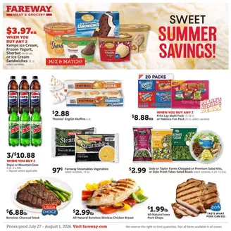 Fareway catalogue | New offers to discover | 2026-07-27T00:00:00.000Z - 2026-08-01T00:00:00.000Z