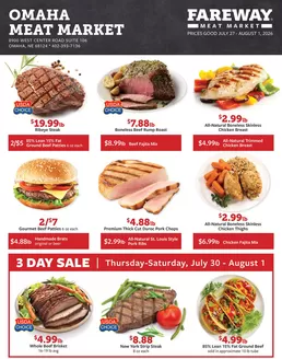 Fareway catalogue | Top offers for smart savers | 2026-07-27T00:00:00.000Z - 2026-08-01T00:00:00.000Z