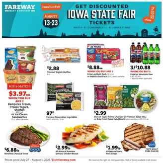 Fareway catalogue | Discounts and promotions | 2026-07-27T00:00:00.000Z - 2026-08-01T00:00:00.000Z
