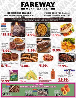 Fareway catalogue | Attractive special offers for everyone | 2026-07-27T00:00:00.000Z - 2026-08-01T00:00:00.000Z