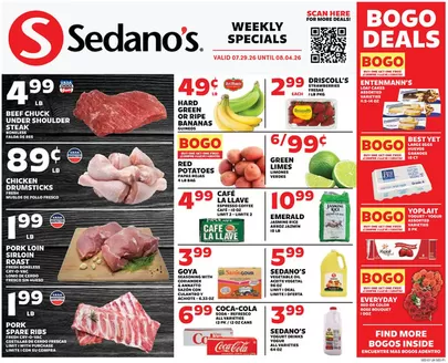 Sedano's catalogue | Sedano's weekly ad | 2026-07-29T00:00:00.000Z - 2026-08-04T00:00:00.000Z